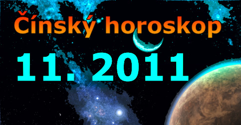 Čínský horoskop listopad 2011